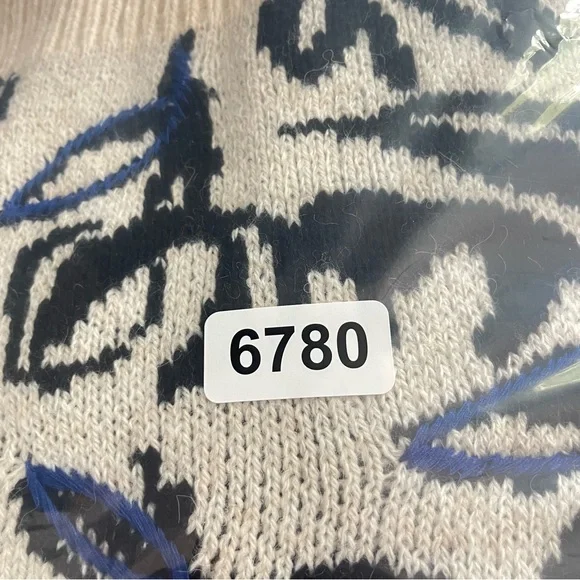 Anthropologie floral pop embroidered crew neck sweater - Picture 12 of 12